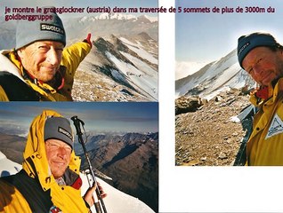 europe de jean claude dans les Alpes de la mer à l'austria