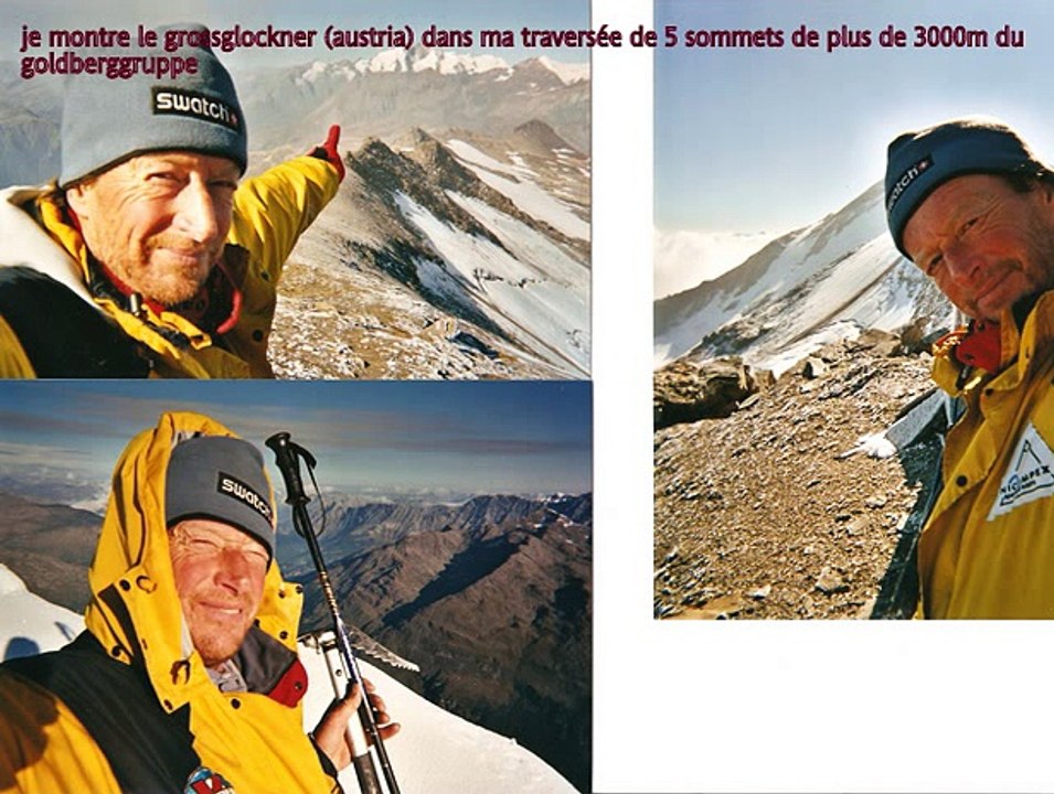 europe de jean claude dans les Alpes de la mer à l'austria