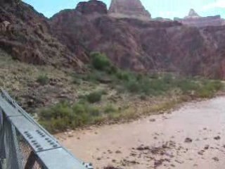 Bridge over colorado river within GRAND CANYON