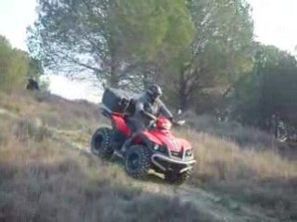 randonnée QUAD SUD du 22 Février 2009