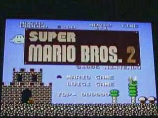 Video test super mario bros 2 the lost levels