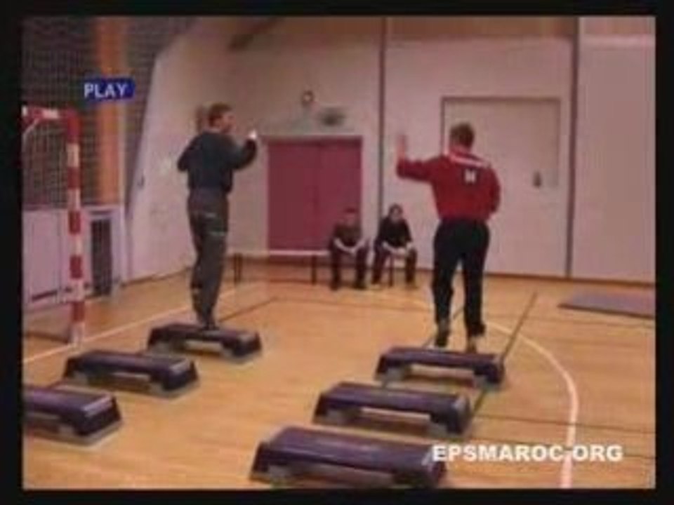 ENTRAINEMENT d'un gardien de handball