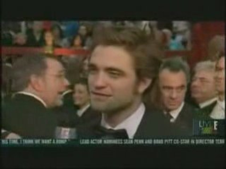Robert Pattinson - Oscars 2009