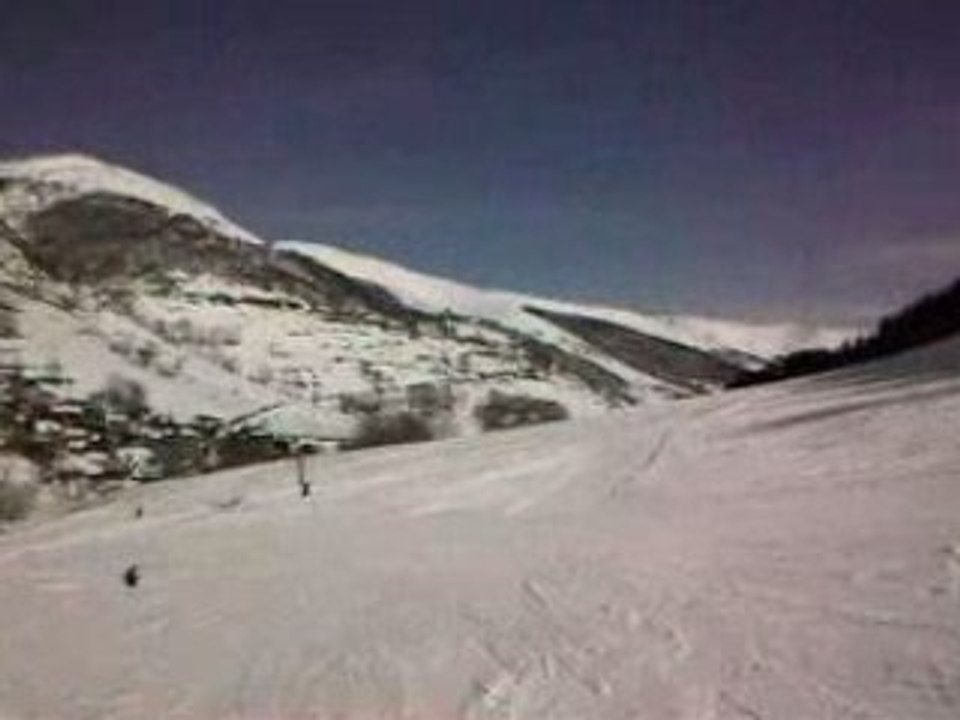 Bourg d'Oueil, descente piste du milieu