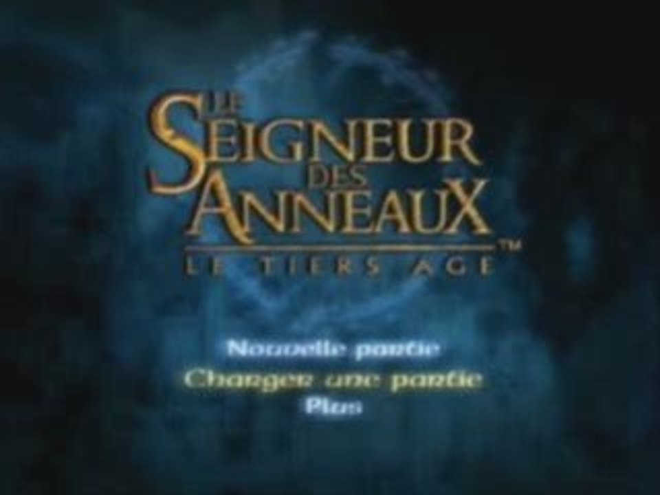 Videotest Le Seigneur des Anneaux le Tiers Age (Gamecube)