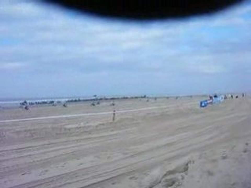 Suite du départ de l'Enduro du Touquet 22/02/2009