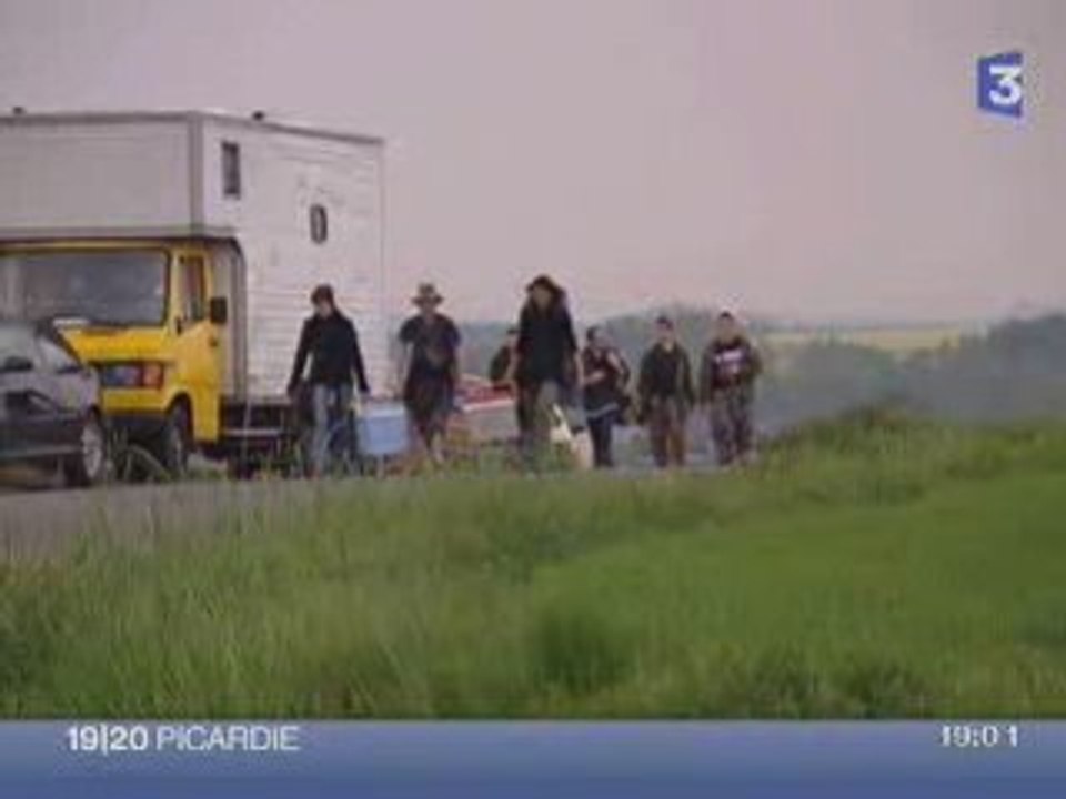 Reportage de France3 du 29/04/2007 au Teknival des Insoumis