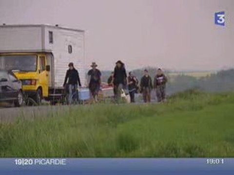Reportage de France3 du 29/04/2007 au Teknival des Insoumis