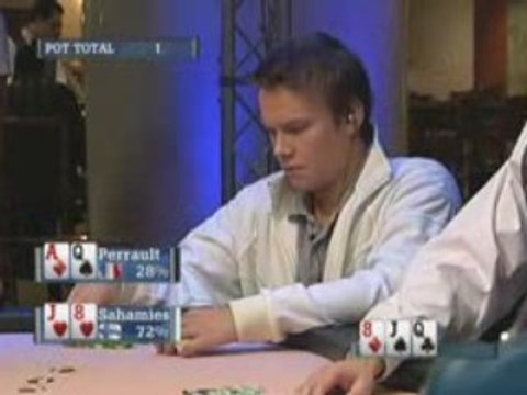 Poker EPT 2 Barcelone Theo Jorgensen vs Gus Hansen