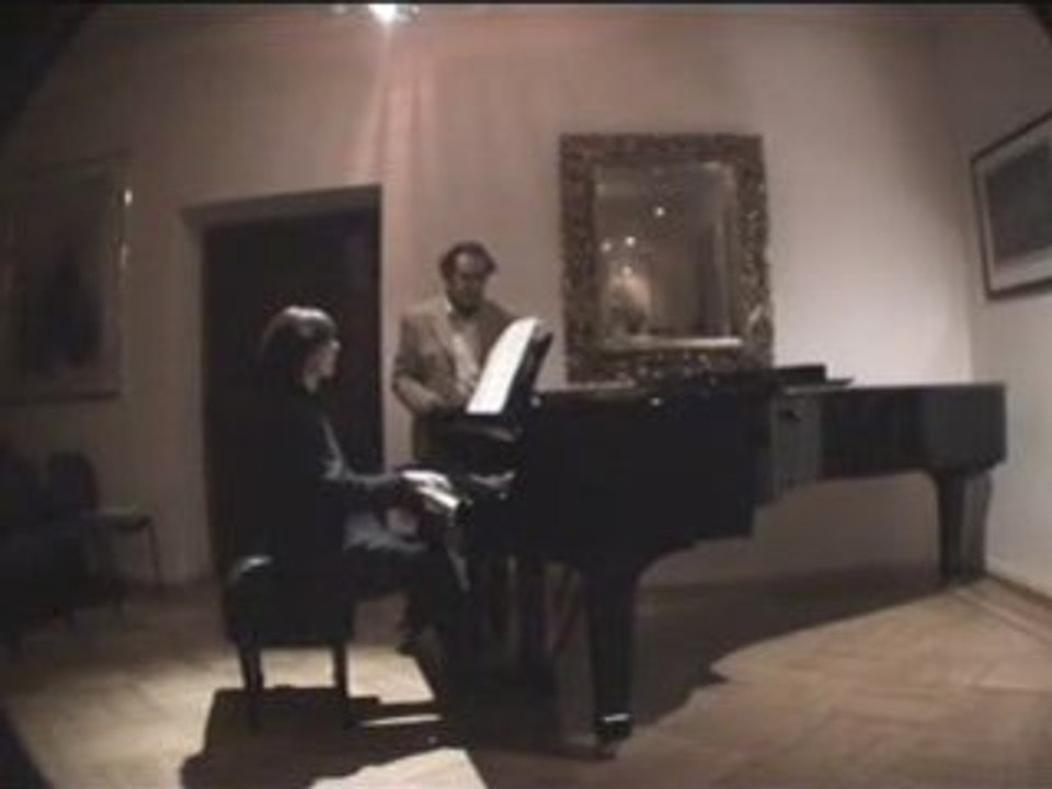 MASTERCLASS MICHEL SOGNY WITH ELISSO BOLKVADZE SCHUBERT