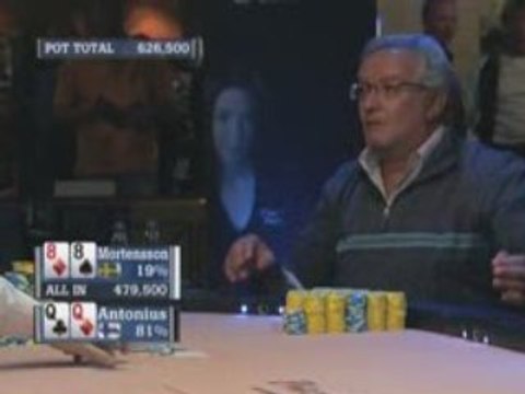 Poker EPT 2 Barcelone Martensson vs Patrick Antonius