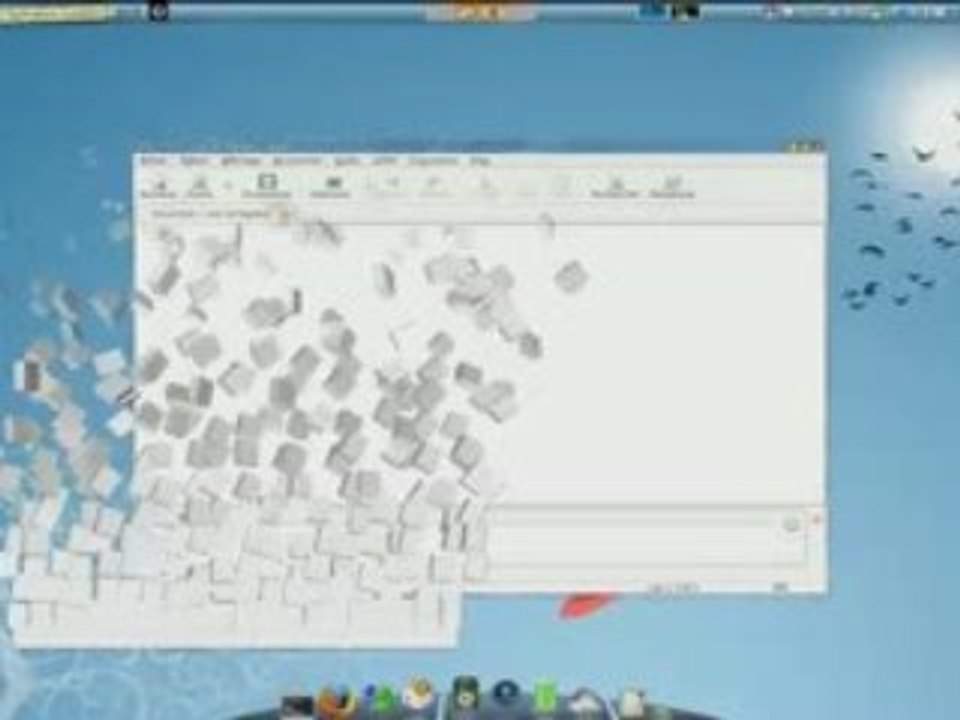Compiz & Emerald & Cairo- Dock (svn) & Screenlets Screencast