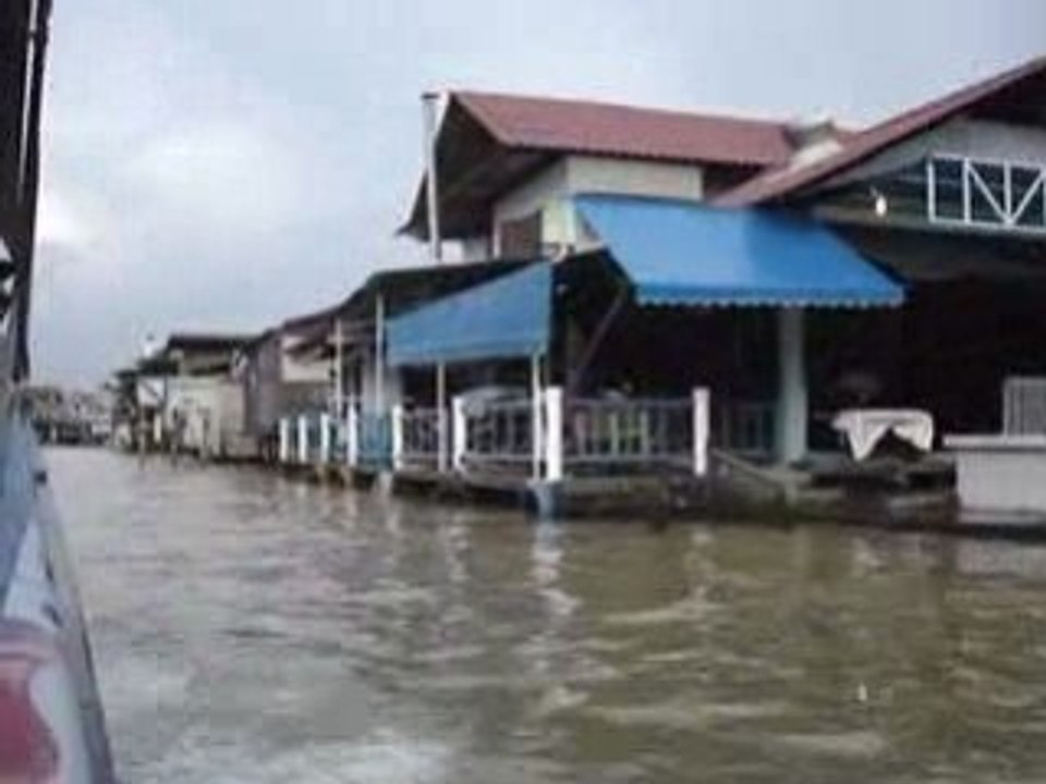 Bangkok - Bootsfahrt durch die Kanäle ´07