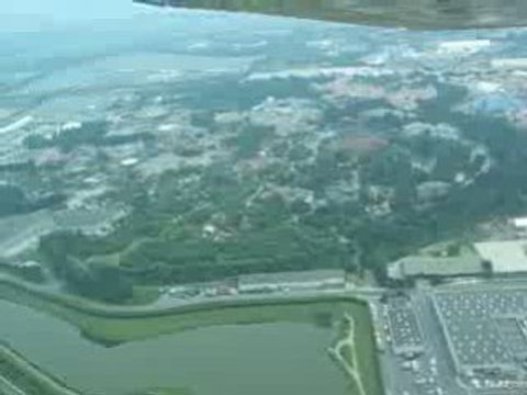 Disneyland Ressort Paris vu du ciel