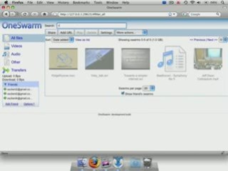 Overview OneSwarm