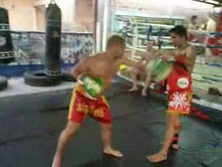 BOXE THAI TRAINING A PATTAYA