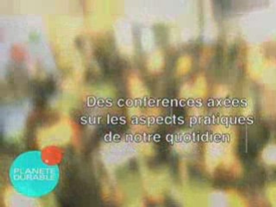 PLANETE DURABLE, le salon de la consommation durable