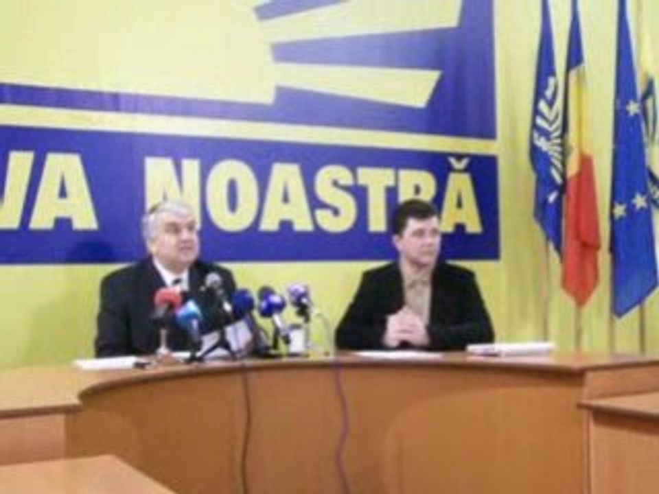 Conferinta de presa a lui Serafim Urechean