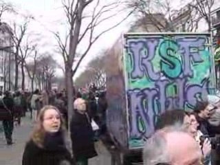 Défilé de carnaval à Ménilmontant le dimanche 22/02/2009