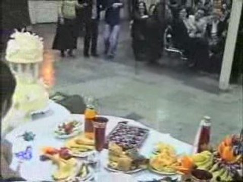 dancing in Georgian wedding