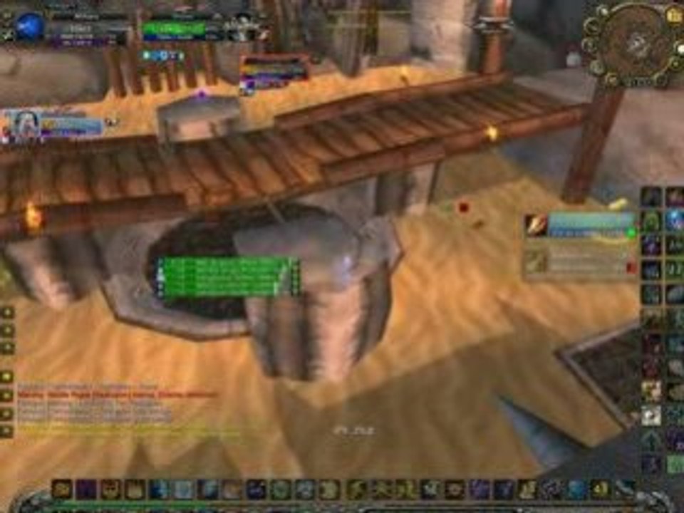 wow arène - pretre druide vs mage voleur