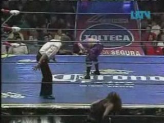 Princesa Blanca vs Marcela for the Mexican Women's Title