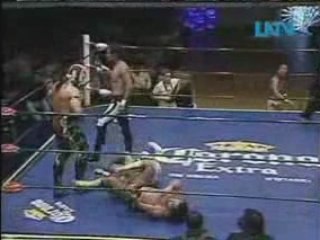 UG, Warrior, Negro Casas vs Panther, Garza, Dos Jr.