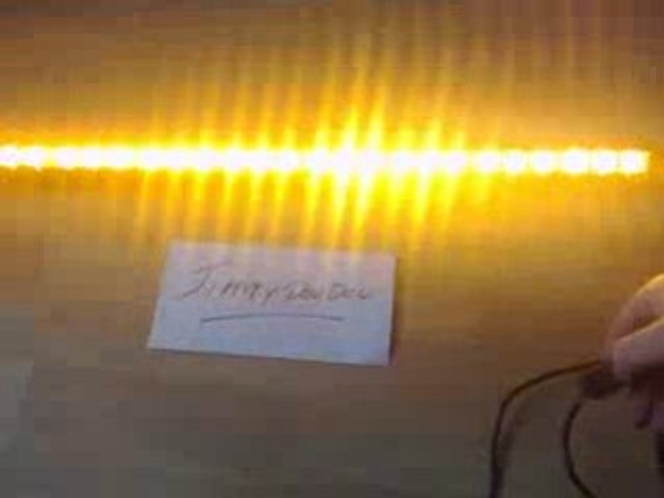 Rampe de signalisation lumineuse