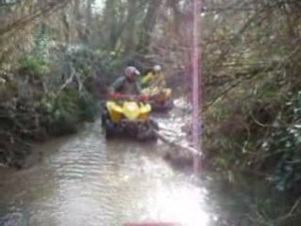 randonnée QUAD SUD du 22 Février 2009