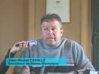 Football/Nîmes :  Jean-Michel Cavalli à chaud!