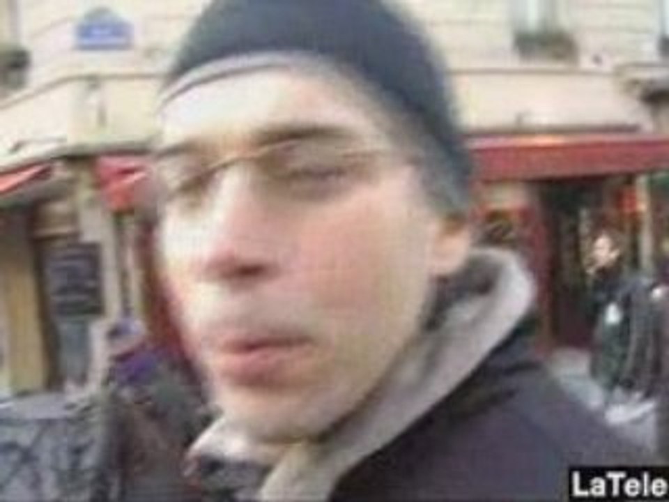 Les terroristes dans la rue