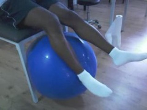 renforcement des ischios jambiers avec le gros ballon