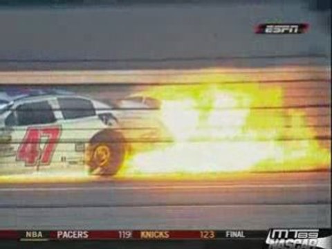 nascar nationwide California 2009 crashes