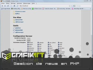 Tutoriel Vidéo : Gestion de news en PHP