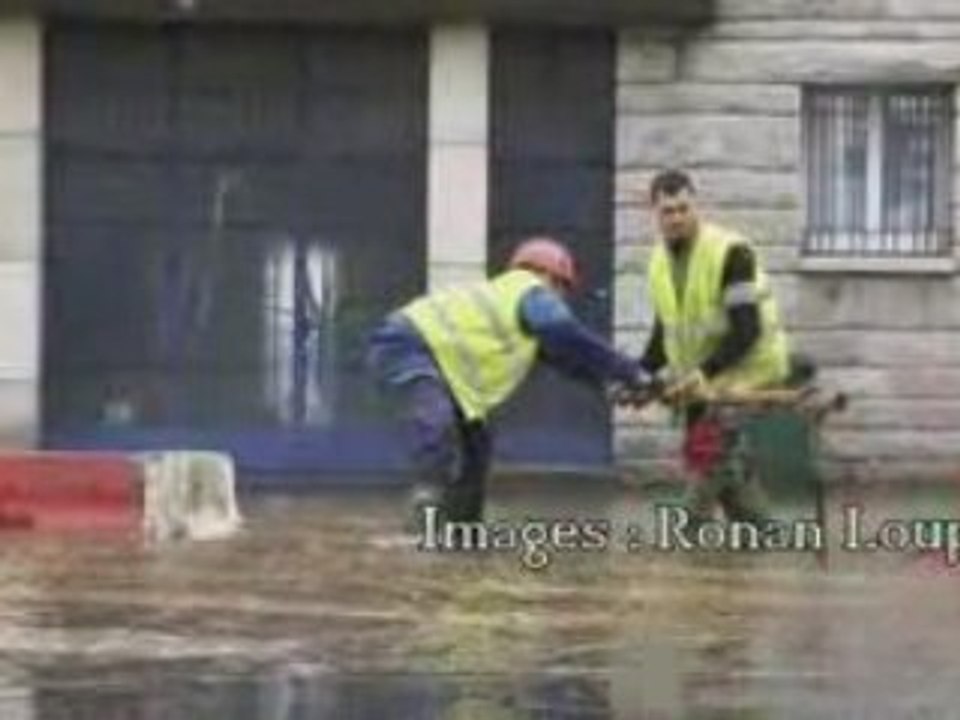 Inondation Brest centre 24 fév 2009