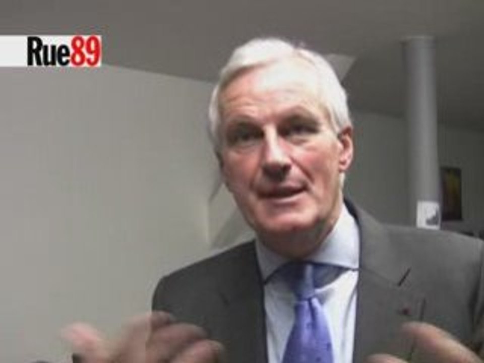 Michel Barnier en tchat sur Rue89, le making off