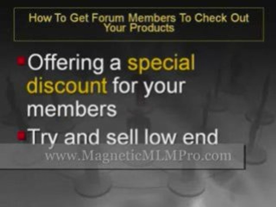 Posting In Forums To Grow Your MLM Business