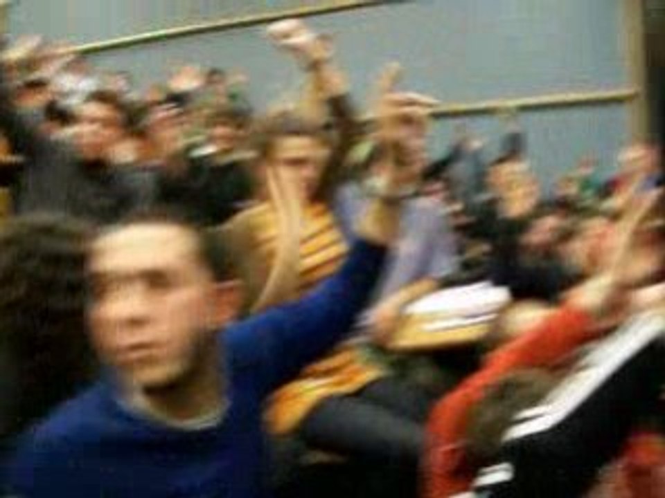 AG Universite Caen - vote contre LMD - 24 fevrier 2009