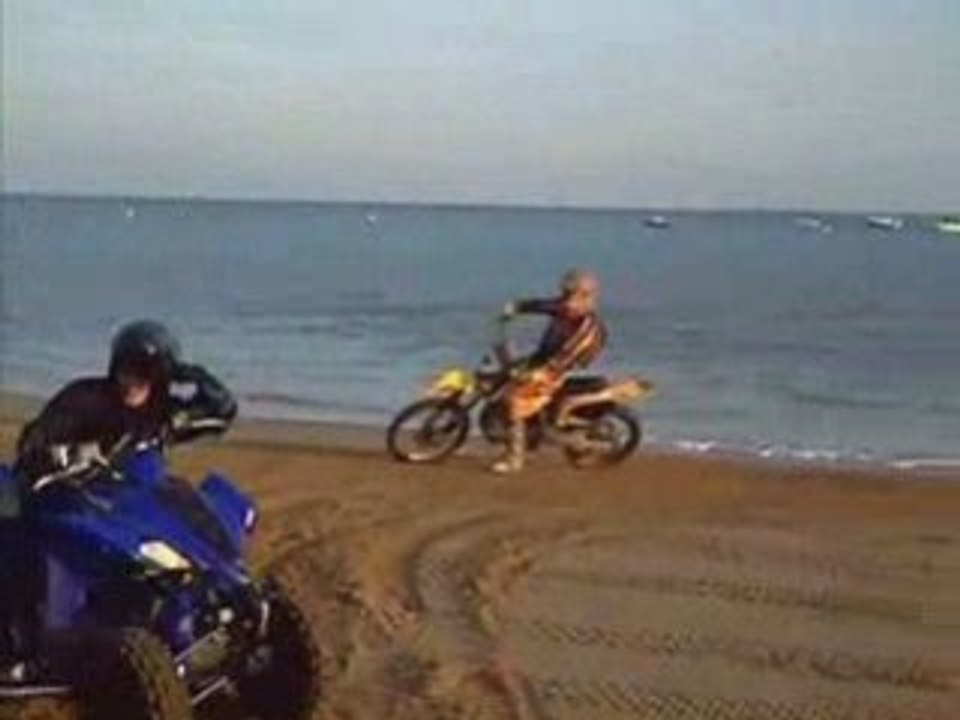 250 rm vs 350 raptor on the beach