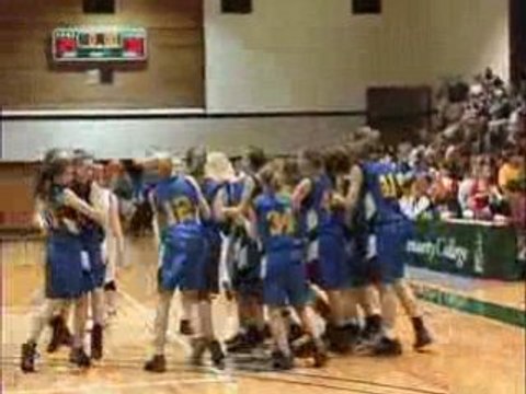 Girls Basketball: Oakland vs Yoncalla (2/21/09)