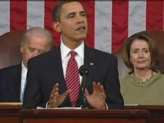 Obama lays out his points to economic recovery to Congress