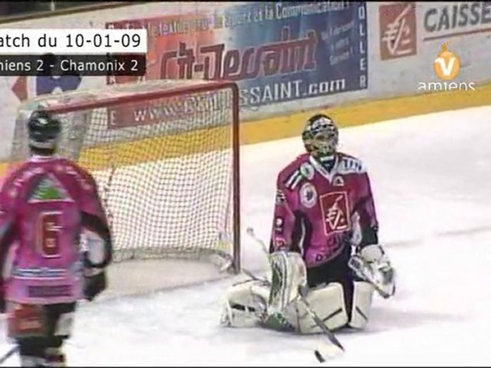 Hockey Résumé Amiens/Chamonix 10/01/09