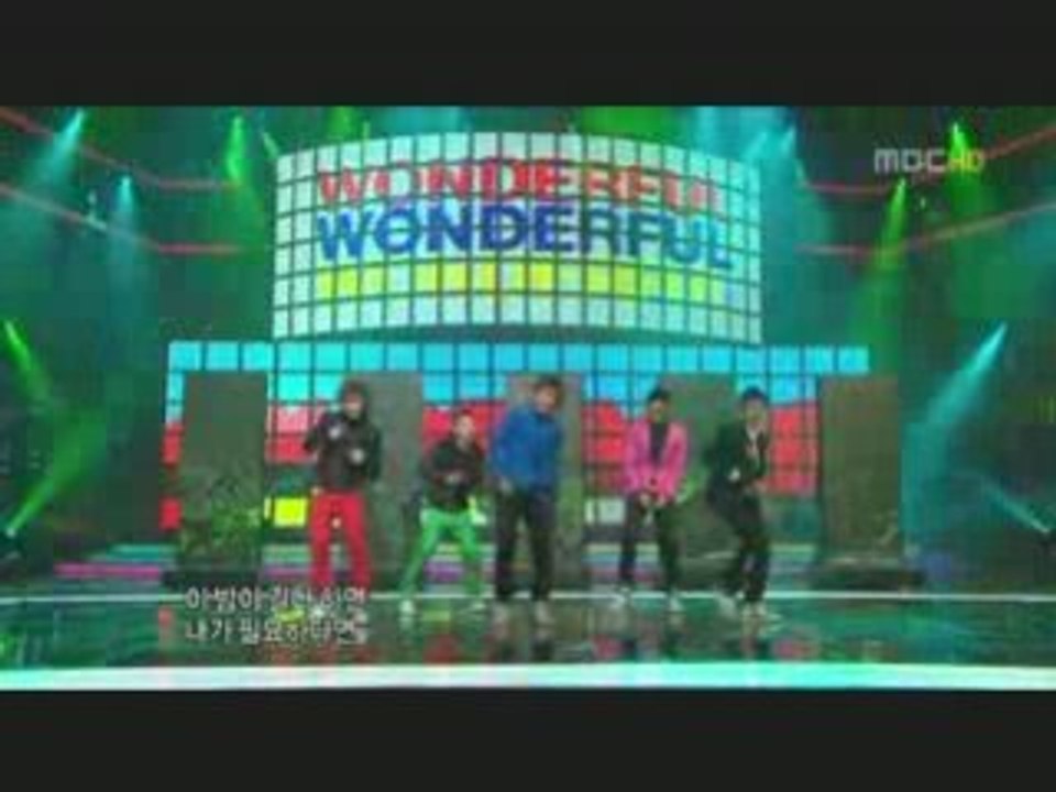 Big bang - Wonderful (live)