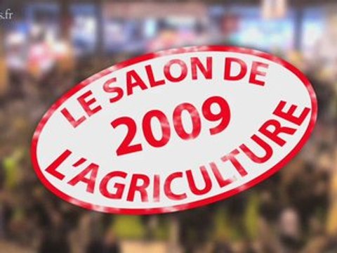 Le salon de l'agriculture 2009 : les éleveurs, les visiteurs