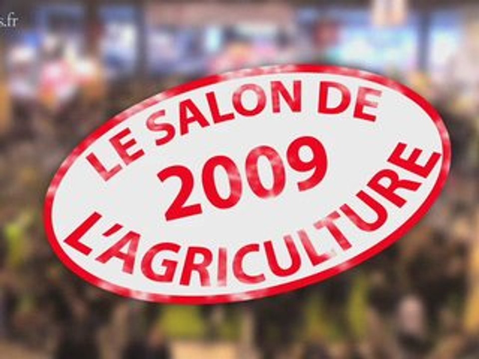 Le salon de l'agriculture 2009 : les éleveurs, les visiteurs