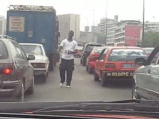 Embouteillage à Abidjan