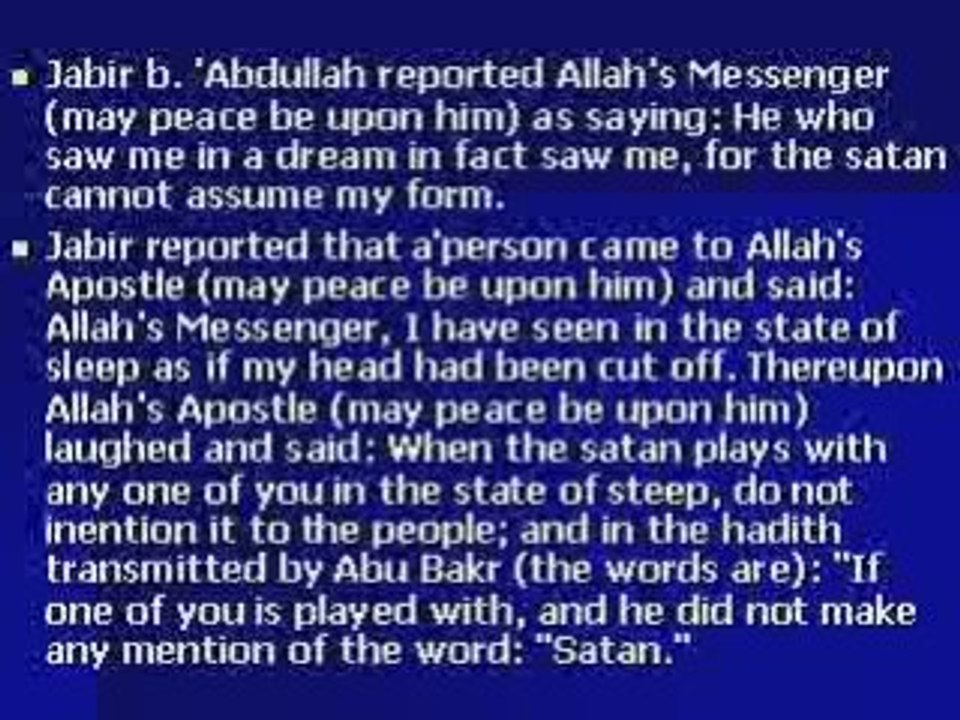 Vision Hadiths