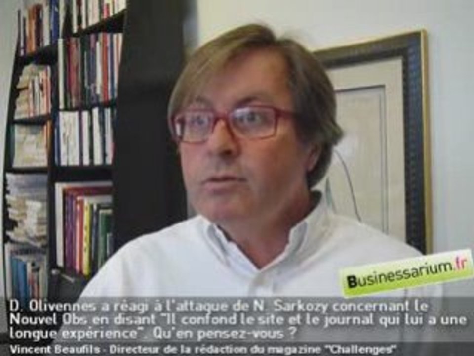 itw Vincent Beaufils - Dir. de la rédaction de "Challenges"