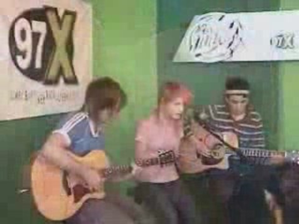 Paramore - Misery Business (acoustic)  [Live]