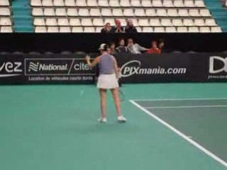 Open GDF Suez 2009 Alisa Kleybanova (11.02.2009)